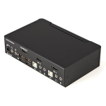 StarTech.com Commutateur KVM HDMI USB 2 ports avec audio et concentrateur USB 2.0