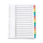 Q-CONNECT KF01520 tab index Numeric tab index Multicolour