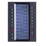 Grandstream Networks GXP2200EXT IP add-on module Zwart 20 knoppen