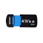 Patriot Memory 64GB Supersonic Rage XT USB 3.0 USB flash drive USB Type-A 3.2 Gen 1 (3.1 Gen 1) Black, Blue