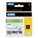 Dymo 1805414 Ribbon Vinyl white on green 12mmx5,5m for Dymo Rhino 6-12mm/19mm/24mm
