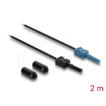 DeLOCK 91024 glasvezeladapter 1 stuk(s) Zwart, Blauw
