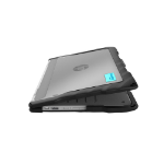 Gumdrop Cases DT-HPX360CB11G2-BLK laptop case 27.9 cm (11") Shell case Black, Transparent
