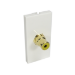 Cables Direct AV-MOD1RCAYL socket-outlet RCA White