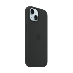 Apple iPhone 15 Silicone Case with MagSafe - Black