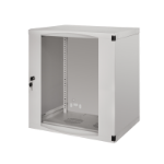 LogiLink W12F64G rack cabinet 12U Wall mounted rack Grey