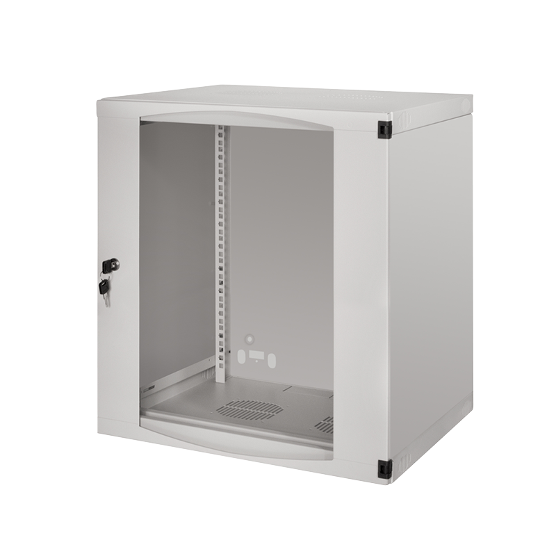 LogiLink W12F64G rack cabinet 12U Wall mounted rack Grey