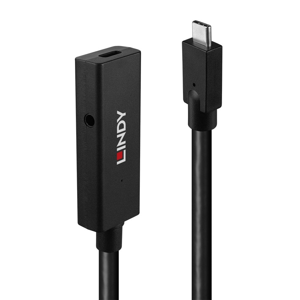 Image of Lindy 43364 USB cable 5 m USB 3.2 Gen 2 (3.1 Gen 2) USB C Black