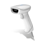 Newland HR23 V2 Dorada A1 White 2D CMOS Handheld Reader with 2 mtr. White straight USB cable. Smart stand compatible.  Chert Nigeria