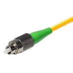 Cablenet 1m OS2 9/125 FC/APC Yellow Fibre Pigtail 900um