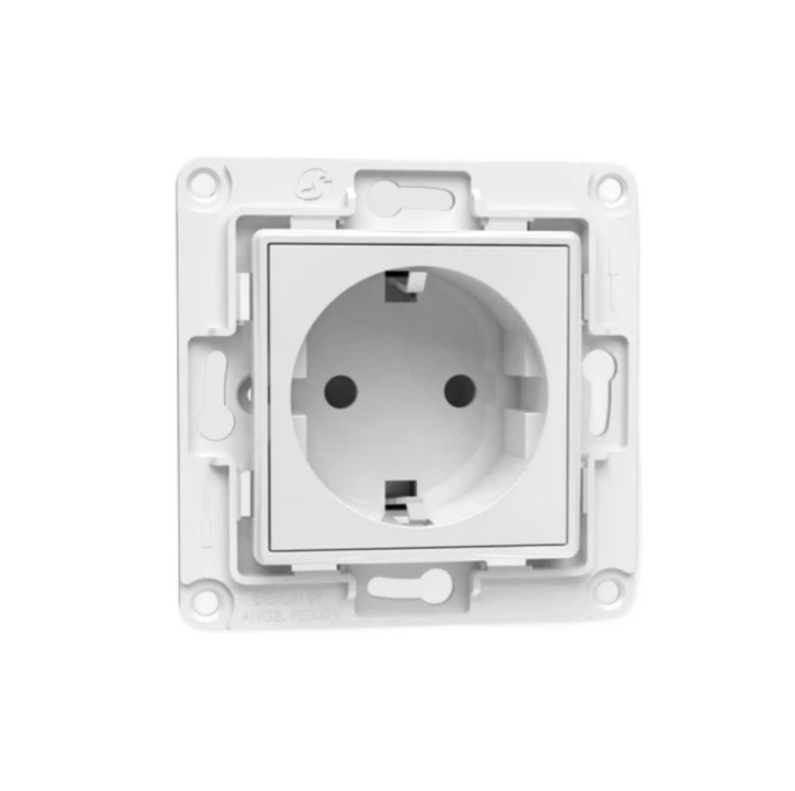Image of Shelly Wall Socket EU socket-outlet Type E White