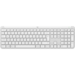 Logitech K950 Signature Slim keyboard RF Wireless + Bluetooth QWERTY US International White