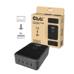 CLUB3D CAC-1933 4-Port USB-C® Charging Station 240W GaN PD 3.1 + PPS + LED Display