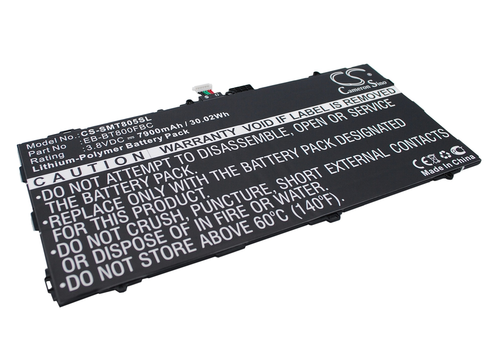 EU Product - Battery for Battery for Samsung Galaxy Tab S 10.5, 7900mAh, 3.8V thumbnail