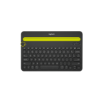 Logitech 920-006342 mobile device keyboard English Bluetooth Black