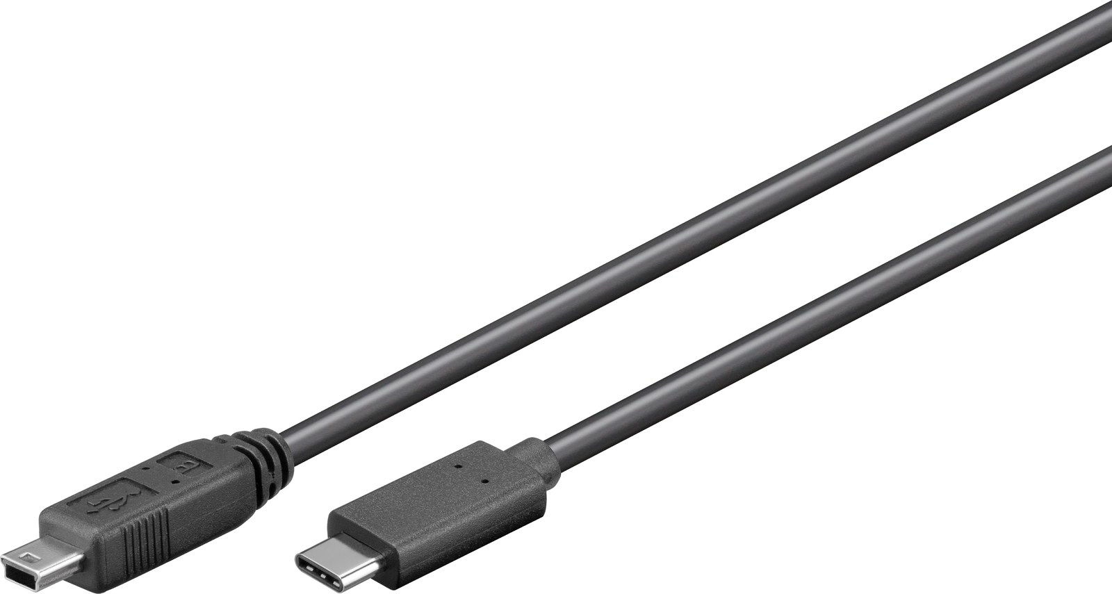 Microconnect USB3.1CMB505 USB cable 0.5 m USB 3.2 Gen 1 (3.1 Gen 1) USB C Mini-USB B Black