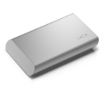 LaCie STKS1000400 external SSD hard drive 1 TB Silver