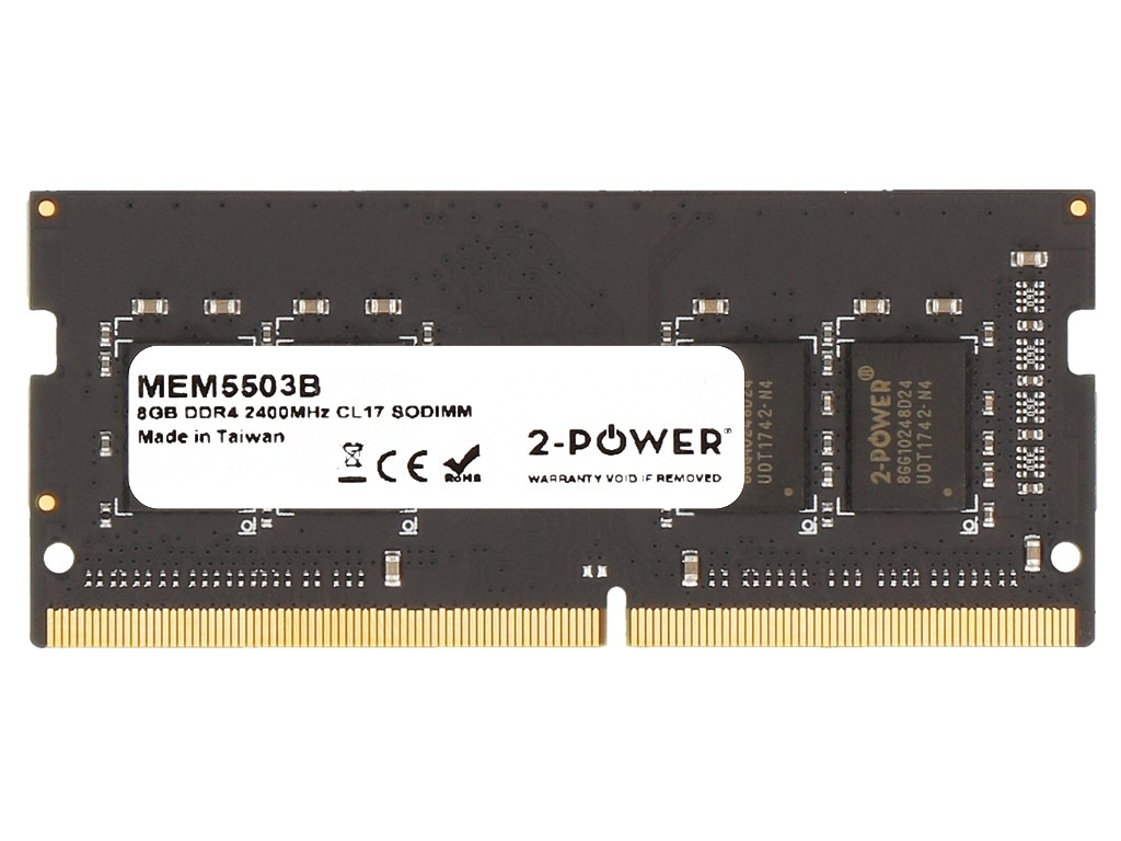 2-Power 8GB DDR4 2400MHz CL17 SODIMM Memory