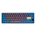 Ducky One3 Daybreak SF keyboard Gaming USB UK English Blue, Yellow, Grey