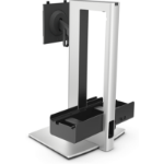DELL Pro Slim OSS25 68.6 cm (27") Desk Black, Silver