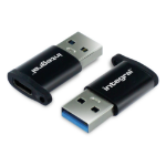 Integral USB3.0 TYPE-C TO TYPE-A CONVERTER ADAPTER - TWIN PACK RETAIL
