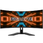 Gigabyte G34WQC LED display 86.4 cm (34") 3440 x 1440 pixels Quad HD Black