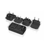 Ascom 660468 power plug adapter Black