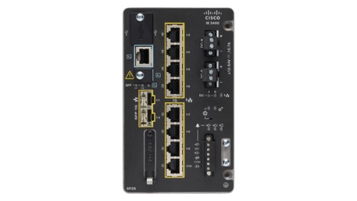 Cisco Catalyst IE3400 Managed L2/L3 Gigabit Ethernet (10/100/1000) Black Power over Ethernet (PoE)
