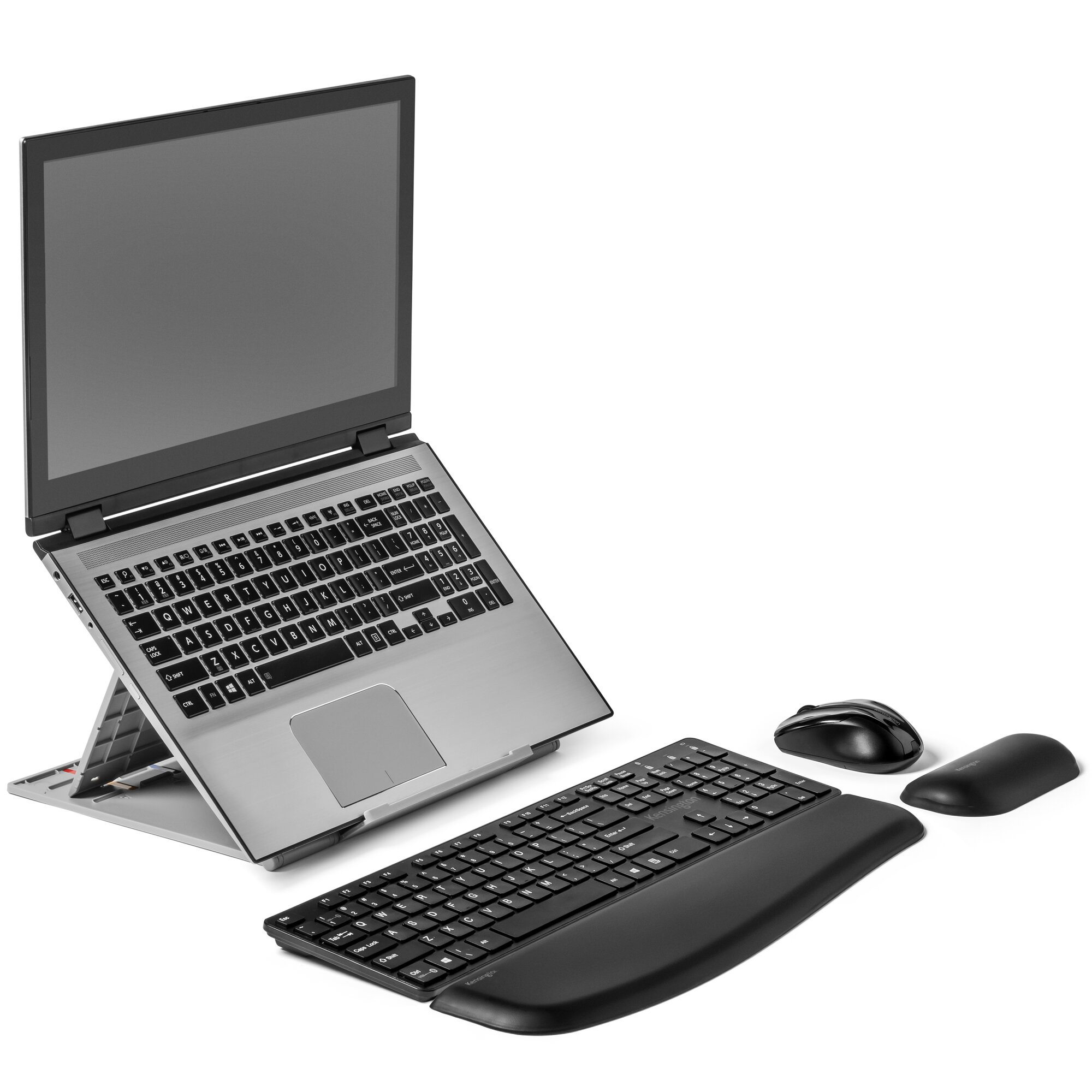 Kensington SmartFit Easy Riser Go Adjustable Ergonomic Laptop Riser and Cooling Stand for Laptops up to 17"