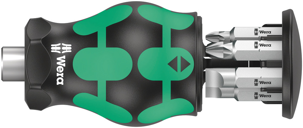 Wera Kraftform Kompakt Stubby Magazin 4 Multi-bit screwdriver Straight screwdriver