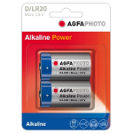 AgfaPhoto LR20 Wegwerpbatterij Alkaline