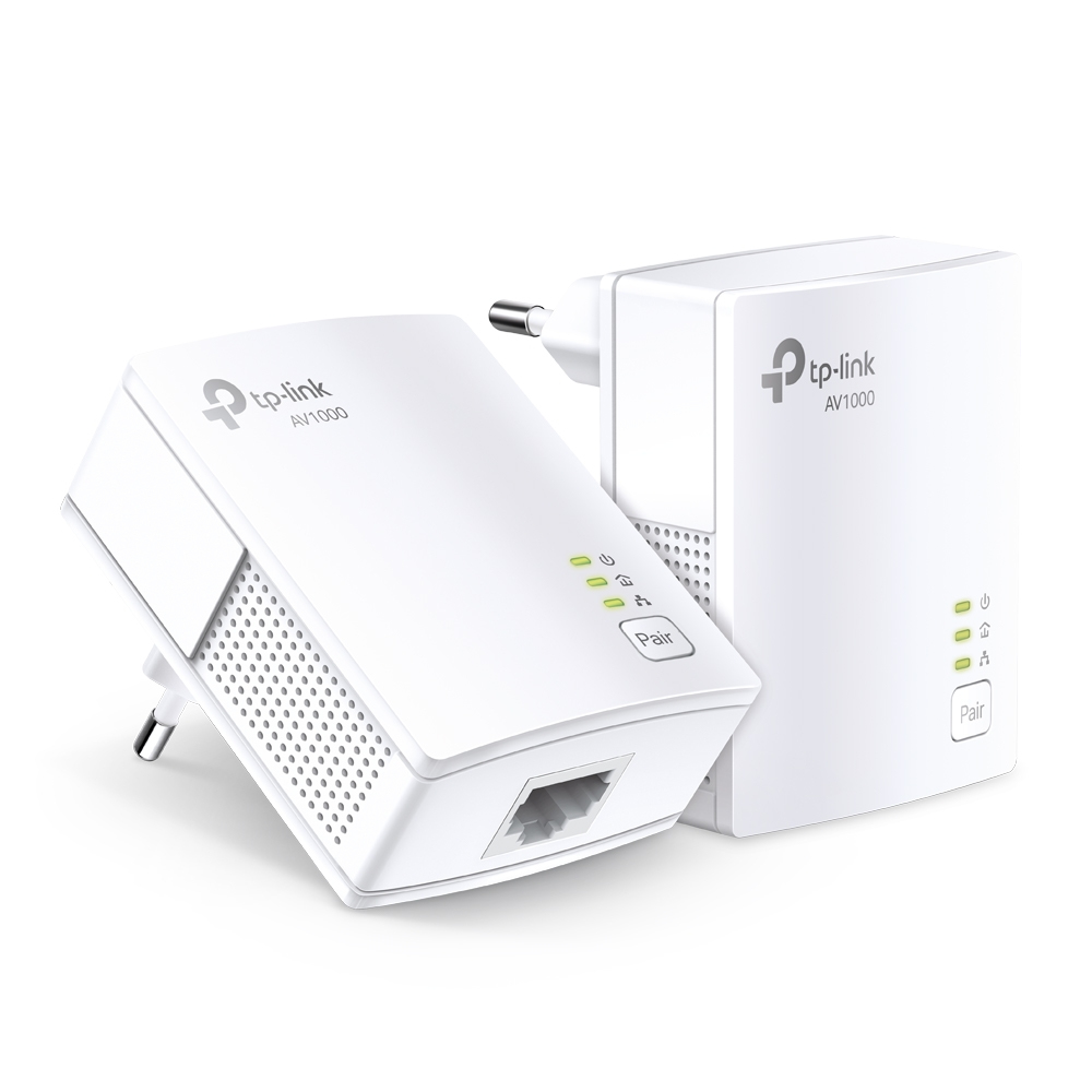 Image of TP-Link TL-PA7017 KIT PowerLine network adapter 1000 Mbit/s...