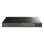 Cudy GS1018PS2 network switch Gigabit Ethernet (10/100/1000) Power over Ethernet (PoE) Black