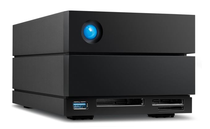 Image of LaCie 2BIG DOCK disk array 20 TB Desktop Black