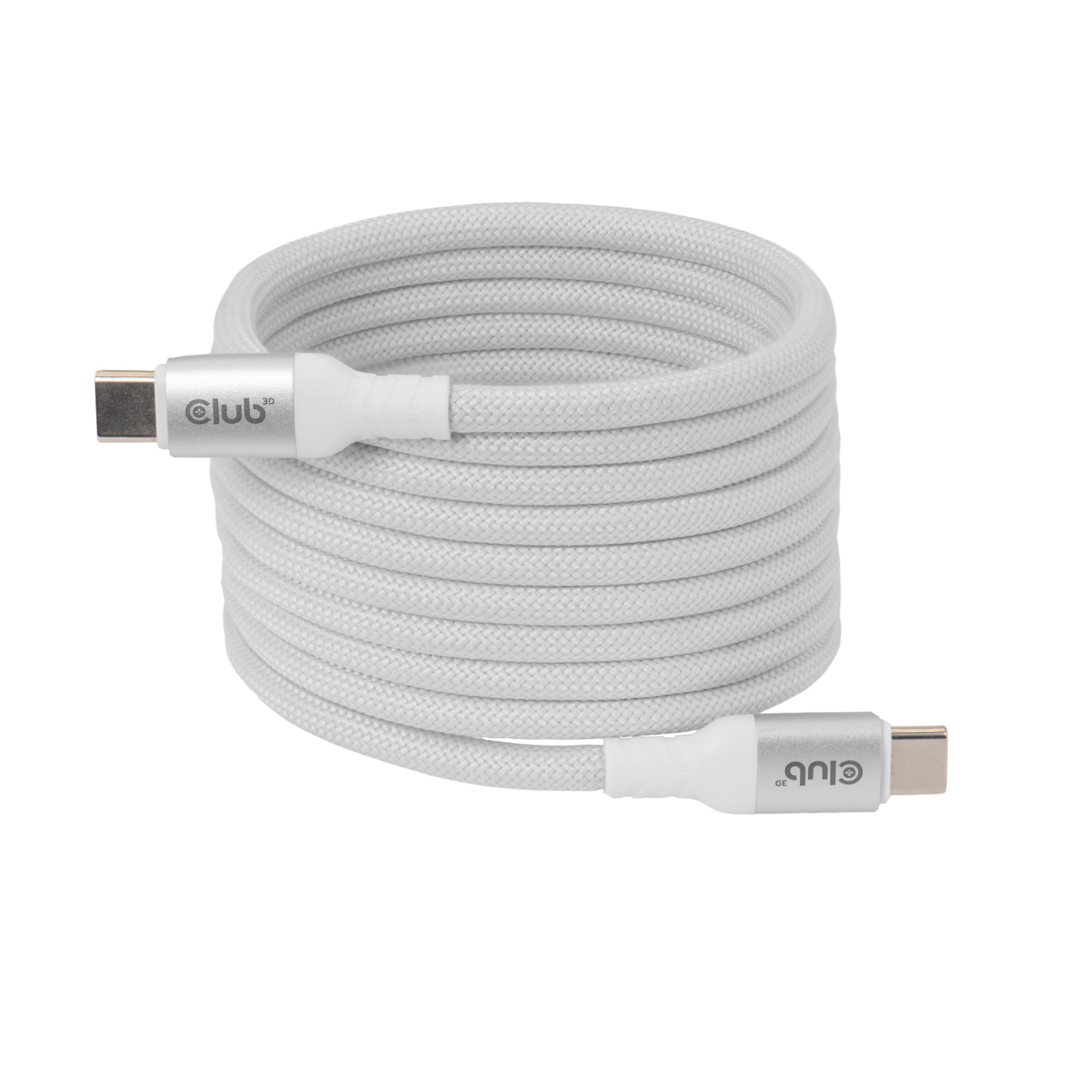 EU Product - Usb-C Magnetisches Kabel 240 W PD3.1 wei - Cable - Digital thumbnail