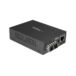 StarTech.com Multimode (MM) SC Fiber Media Converter for 10/100/1000 Network - 550m Range - Gigabit Ethernet - 850nm - Full Duplex