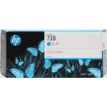 HP 676M6A/738 Ink cartridge cyan 300ml for HP DesignJet T 850