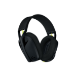 Logitech G 981-001051 headphones/headset Wireless Head-band Gaming Bluetooth Black, Yellow