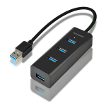 Axagon HUE-S2B interface hub USB 3.2 Gen 1 (3.1 Gen 1) Type-A 5000 Mbit/s Black