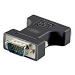 Microconnect MONBG cable gender changer HD15 DVI-I 24+5Pin Black