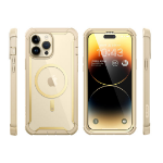 i-Blason Ares IHN22R61AREMYTH mobile phone case 6.1" Cover Gold, Transparent