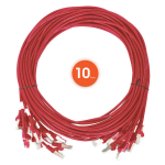Intellinet 744843 networking cable Red 78.7" (2 m) Cat6 U/UTP (UTP)