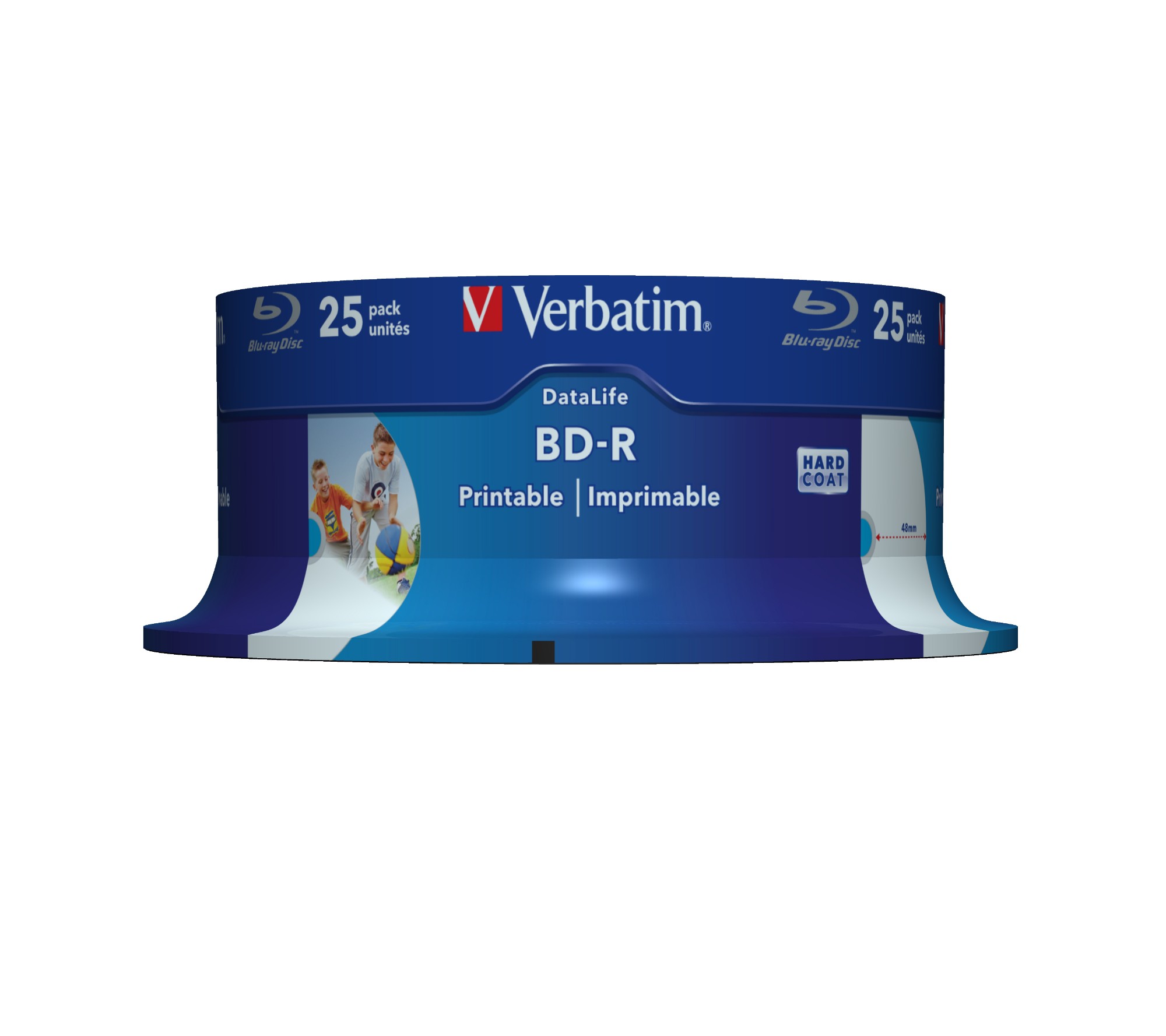 Image of Verbatim 43811 blank Blu-Ray disc BD-R 25 GB 25 pc(s)