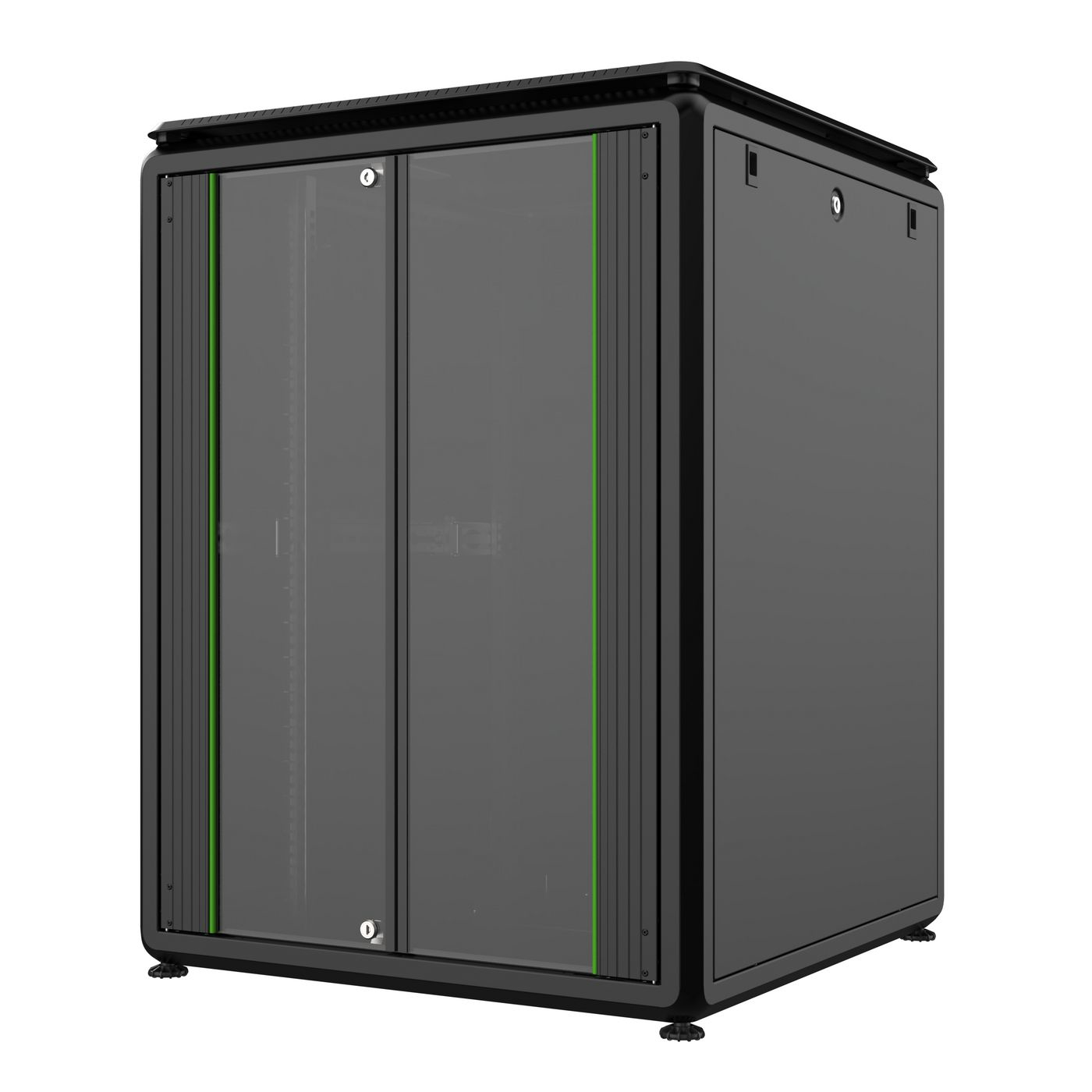 Lanview RDL20U88BL rack cabinet 20U Freestanding rack Black