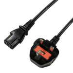LogiLink CP121 power cable Black 1.8 m BS 1363 IEC C13