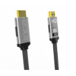 Inca IHM-03T HDMI cable 3 m HDMI Type A (Standard) Grey