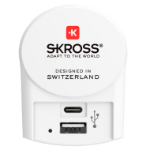 Skross 1302423 mobile device charger Universal White AC Indoor