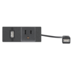 Extron 60-1935-02 outlet box Type A Black