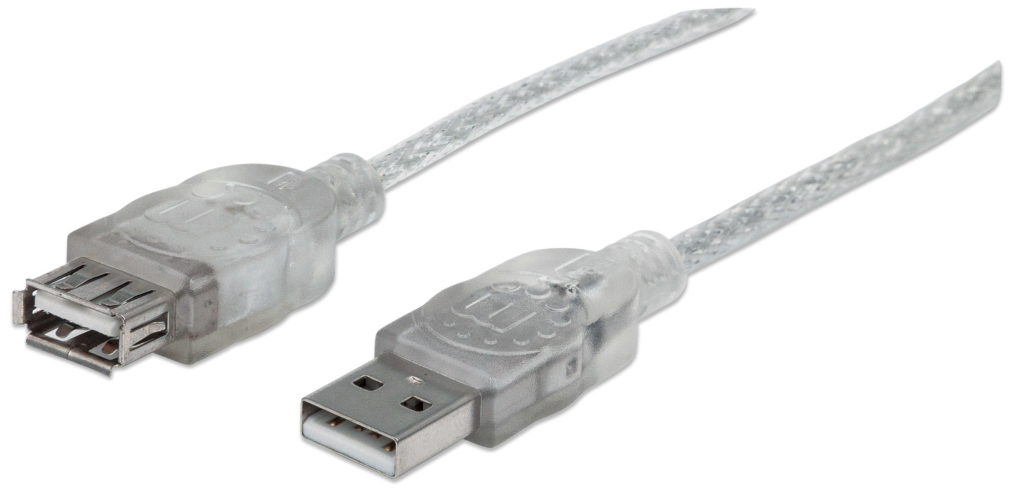 Image of IC Intracom USB-A to USB-A Extension Cable - 4.5m - Male to Female...