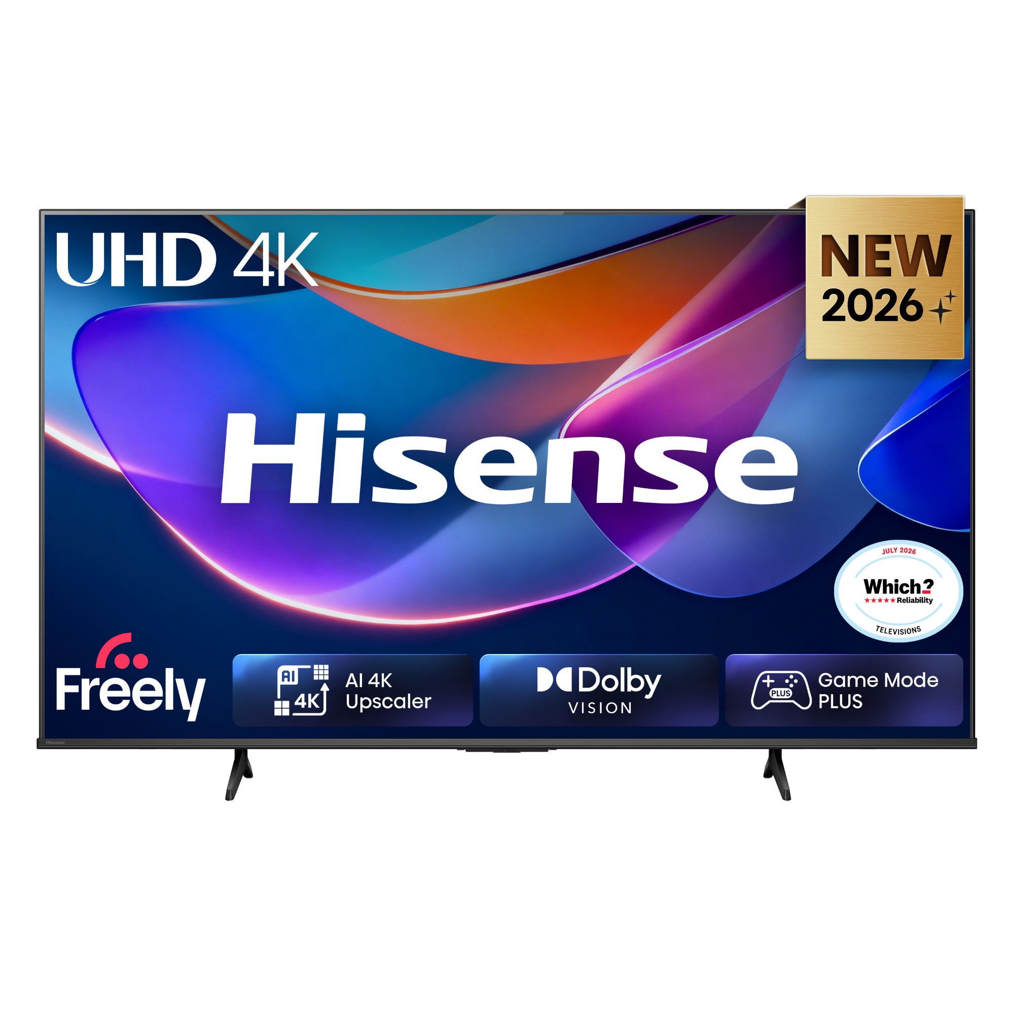 Hisense 65A6STUK TV 165.1 cm (65") 4K Ultra HD Smart TV Wi-Fi Bla